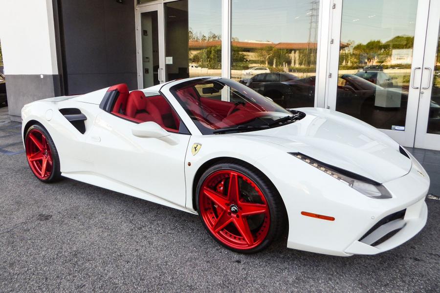 Ferrari 488 Spider on Forgiato Wheels (Classico-ECL) '2017